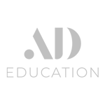 Logo d'AD Education, une entreprise cliente de Fotetsa.