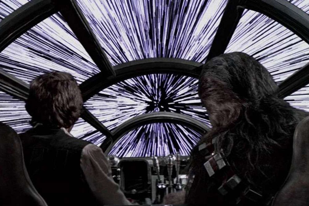 vignette-north-star-metric-star-wars Han Solo et Chewbacca pilotant le Faucon Millenium